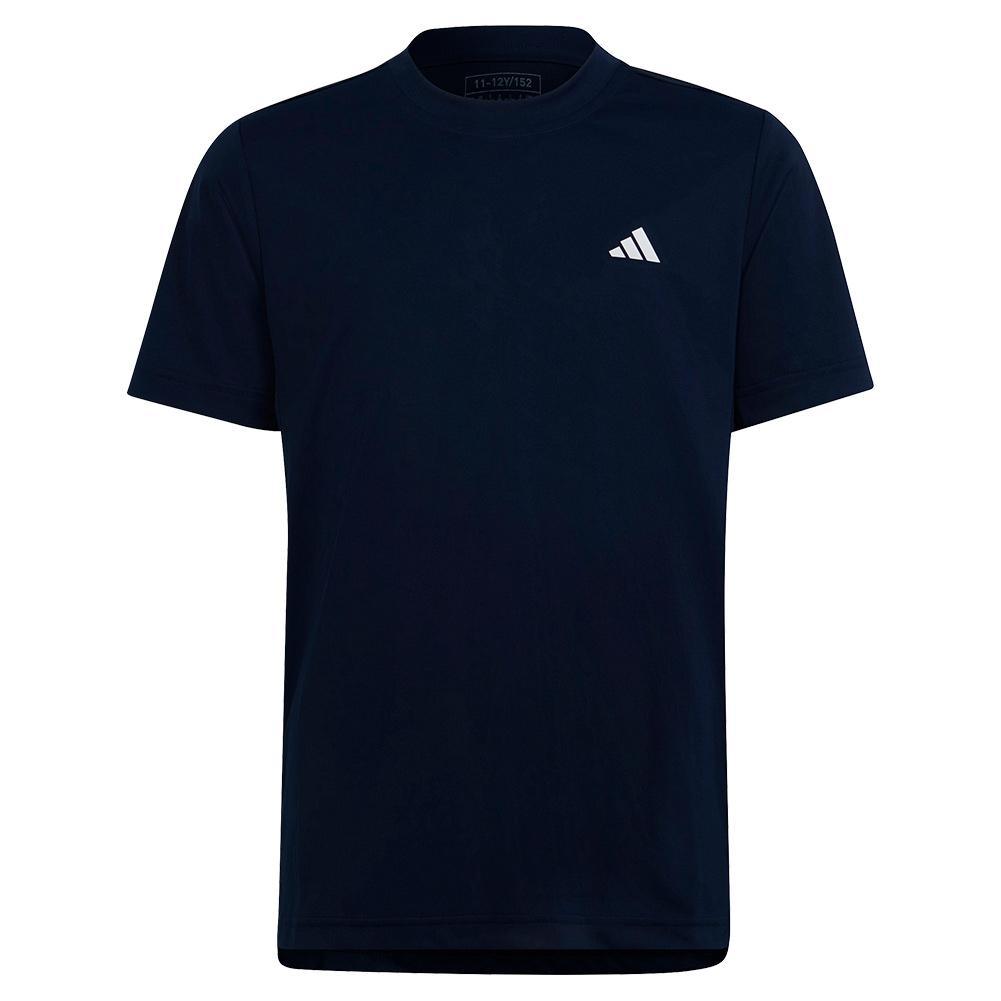 Boys' Club Tennis T-Shirt Collegiate Navy Flash Apparel Sale ADIDAS S
