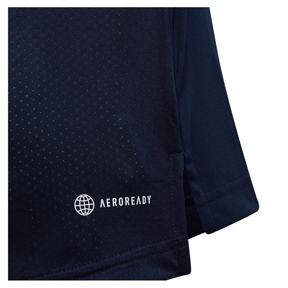 Boys' Club Tennis T-Shirt Collegiate Navy Flash Apparel Sale ADIDAS