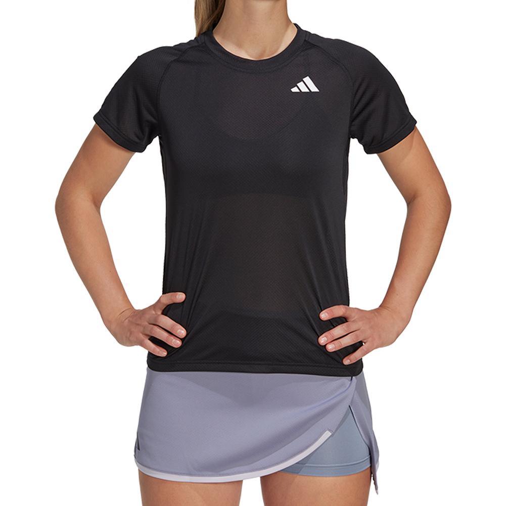Women's Club Tennis Top Black Womens Apparel ADIDAS