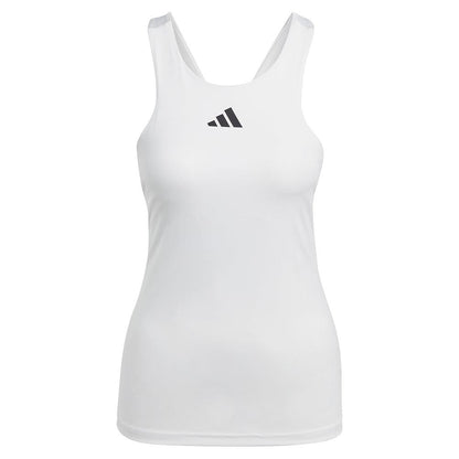 Women's Y-Back Tennis Tank White Womens Apparel ADIDAS