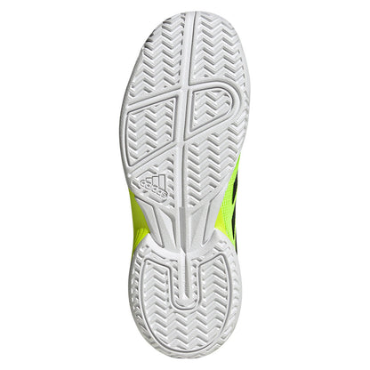 Junior`s Ubersonic Tennis Shoes Lucid Lemon and Core Black ADIDAS