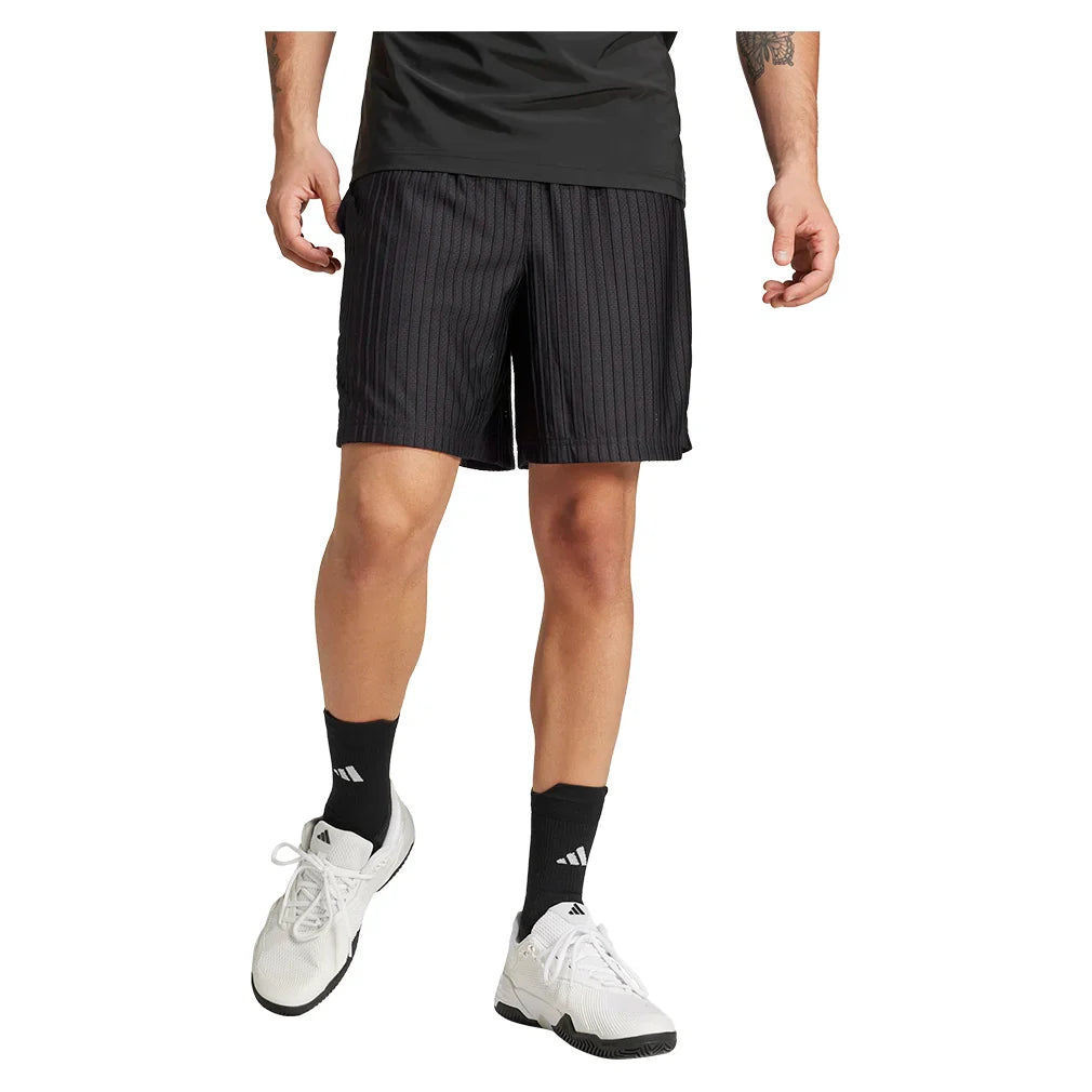 Men`s Tennis Short and Tight Set Black ADIDAS