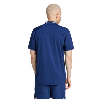 Men`s Club Pique Tennis Polo Dark Blue MENS APPAREL ADIDAS