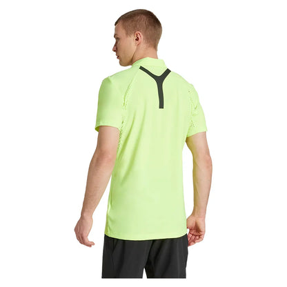 Men`s Freelift Pro Tennis Polo Lucid Lemon ADIDAS