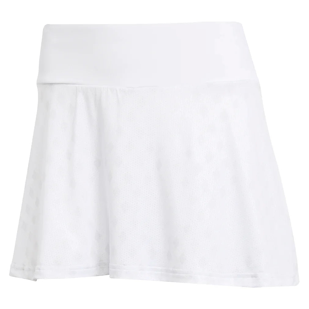 Women`s Club Graphic Tennis Skort White and Dash Grey ADIDAS S