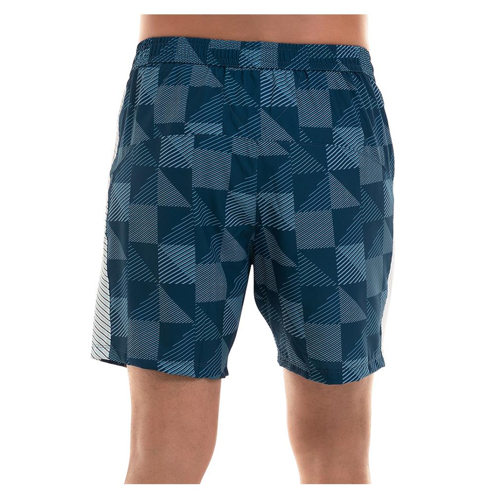 Men's Blue Heat 7 Inch Tennis Short Orion Shop By Player K-SWISS 2XL