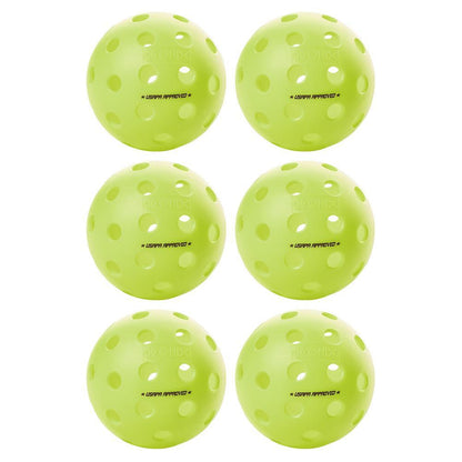 Fuse G2 Outdoor Pickleballs Neon 6-Pack Pickleballs ONIX