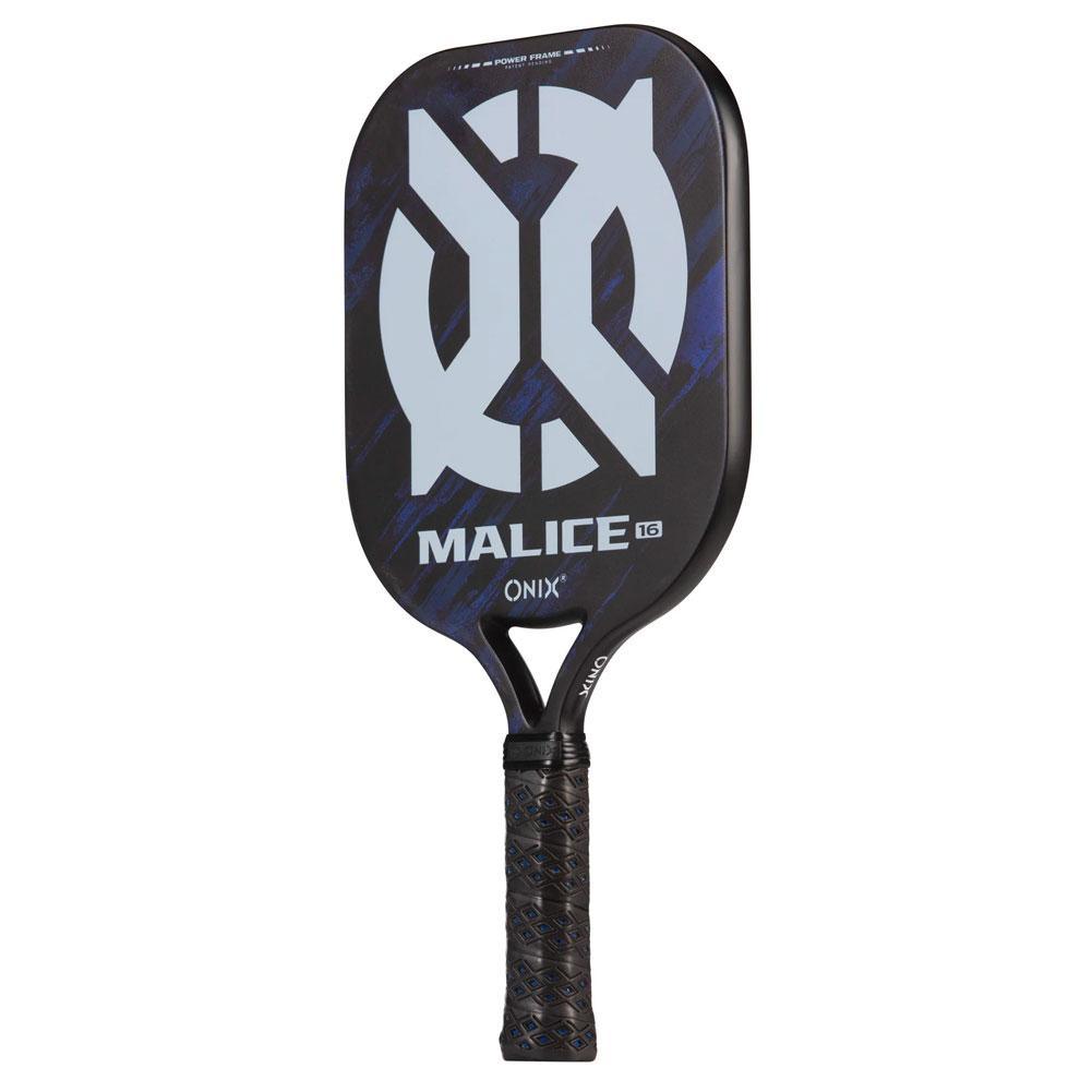 Malice 16 Open Throat Composite Pickleball Paddle Blue Pickleball Paddles ONIX