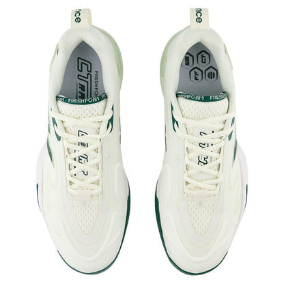 Men`s Fresh Foam X CT-Rally D Width Tennis Shoes Sea Salt and Green NEW BALANCE