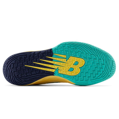 Men`s Fresh Foam X CT-Rally 2E Width Tennis Shoes Clementine and Navy NEW BALANCE