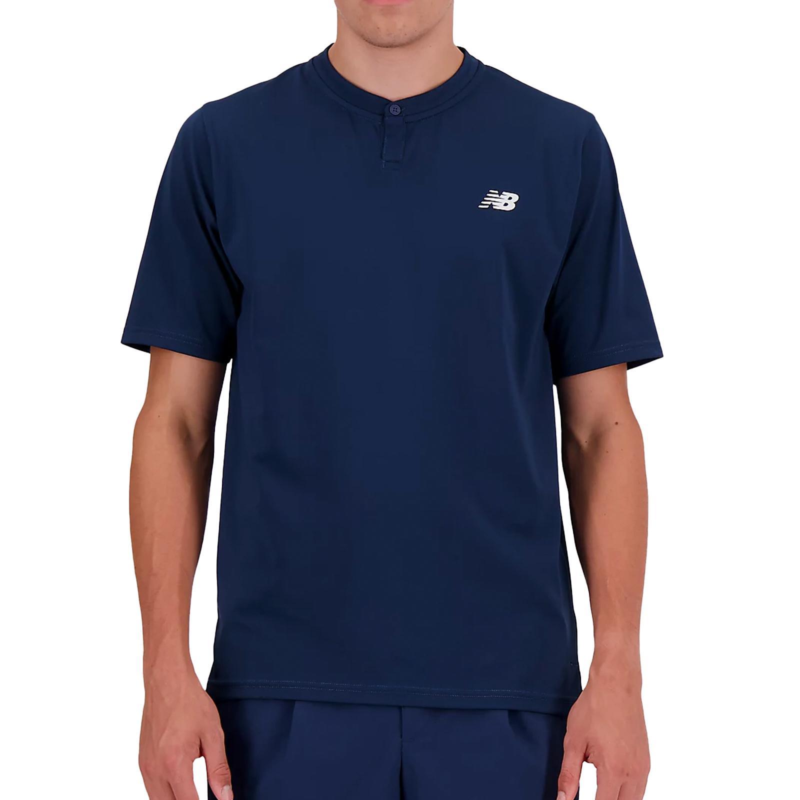 Men's Tournament Tennis Top Navy Tournament Gear NEW BALANCE
