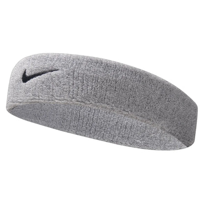 Swoosh Tennis Headband WOMENS APPAREL NIKE Grey