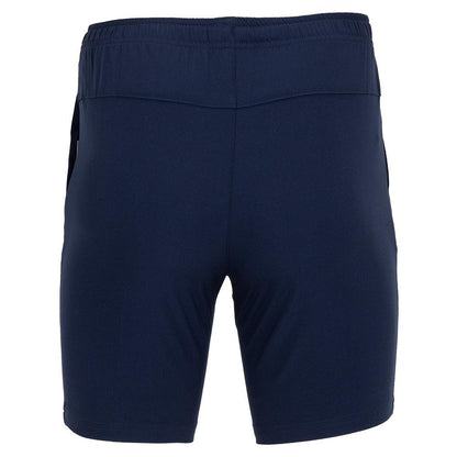 Men's Solid Performance 8 Inch Tennis Short Black Iris Tournament Gear PENGUIN M
