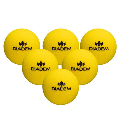 Official Quiet Pickleball 6 Pack Yellow PICKLEBALLS DIADEM