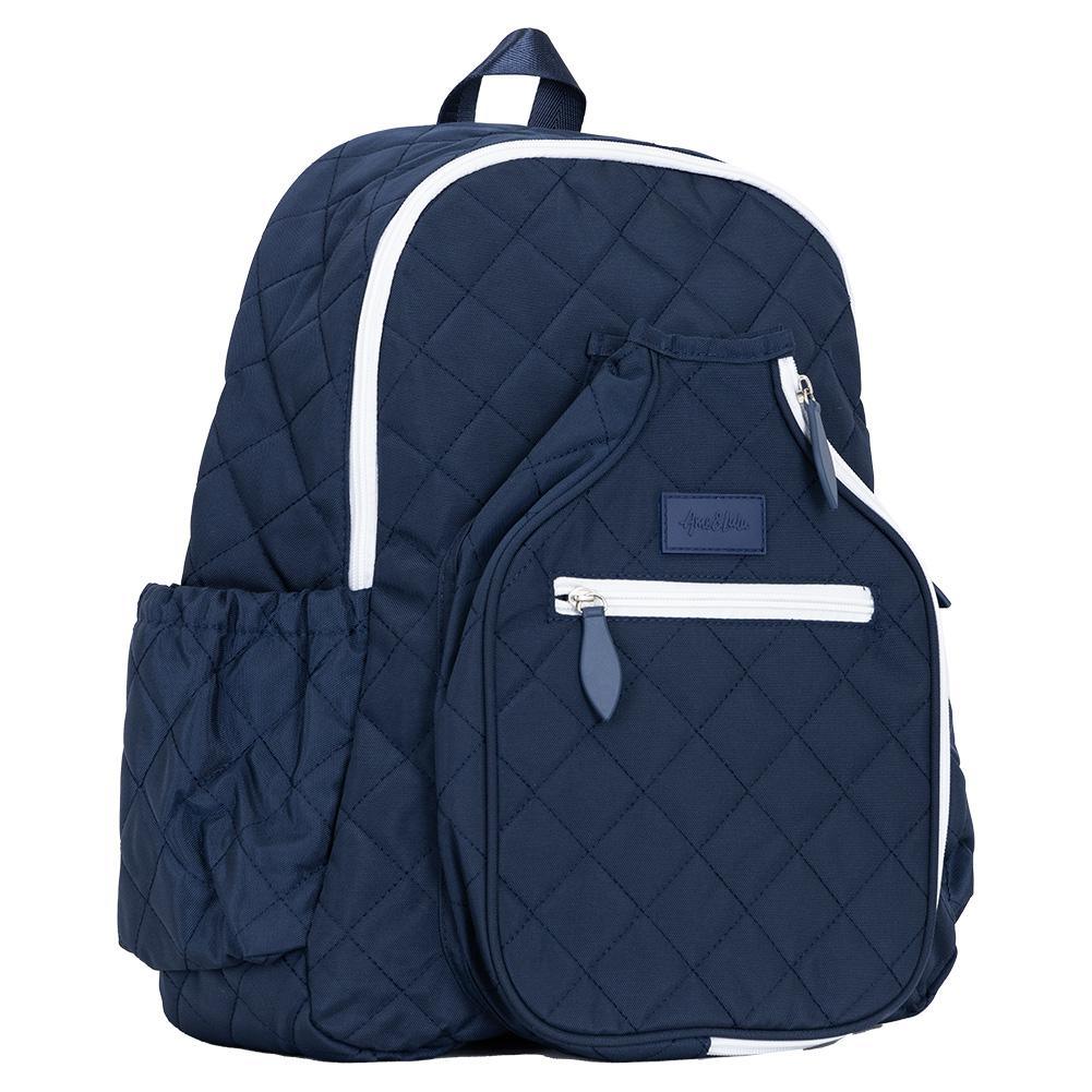 Women`s Pickleball Time Quilted Backpack PICKLEBALL BAGS AND BACKPACKS AME AND LULU