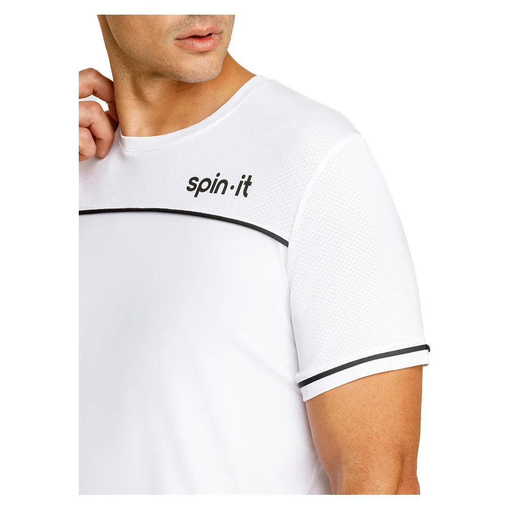 Men`s Lionel Short Sleeve Pickleball Tee SPIN-IT