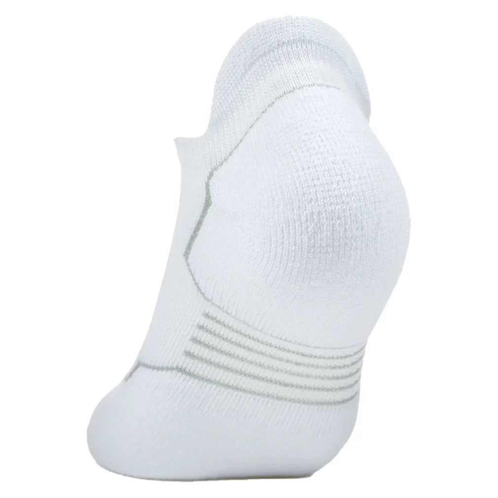 Light Cushion No Show Tab Pickleball Socks White THORLO