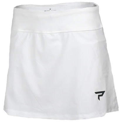 Womens Performance Tennis Skort White Womens Apparel PADDLETEK