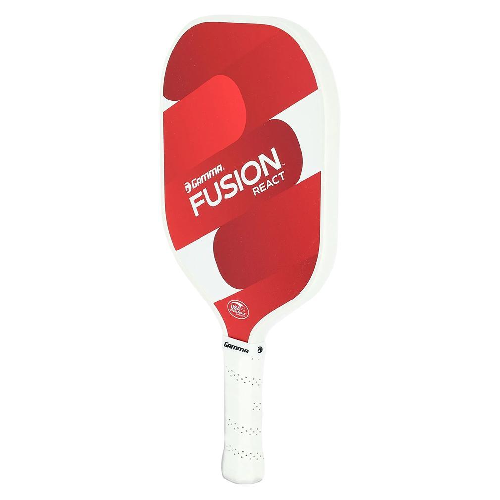 Fusion React Pickleball Paddle Red Pickleball Paddles GAMMA