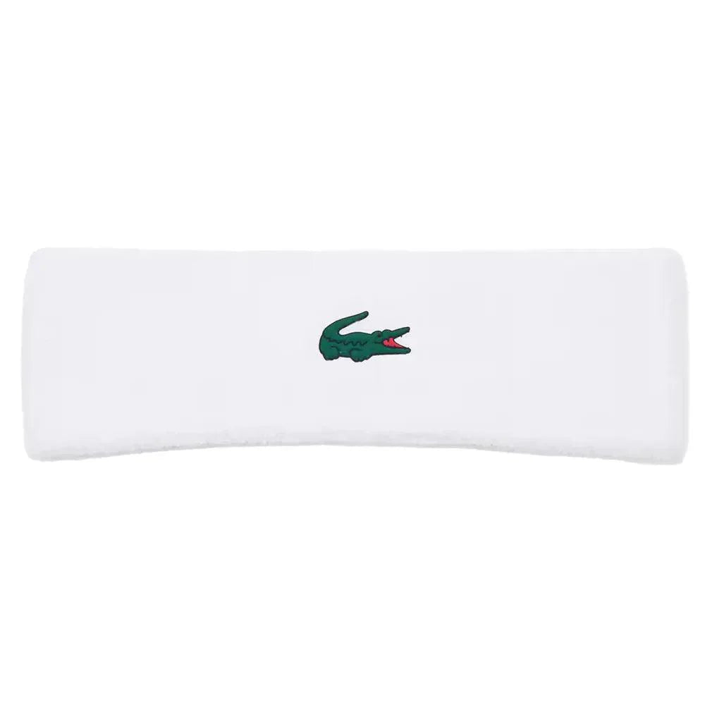 Unisex Sport Performance Headband LACOSTE White
