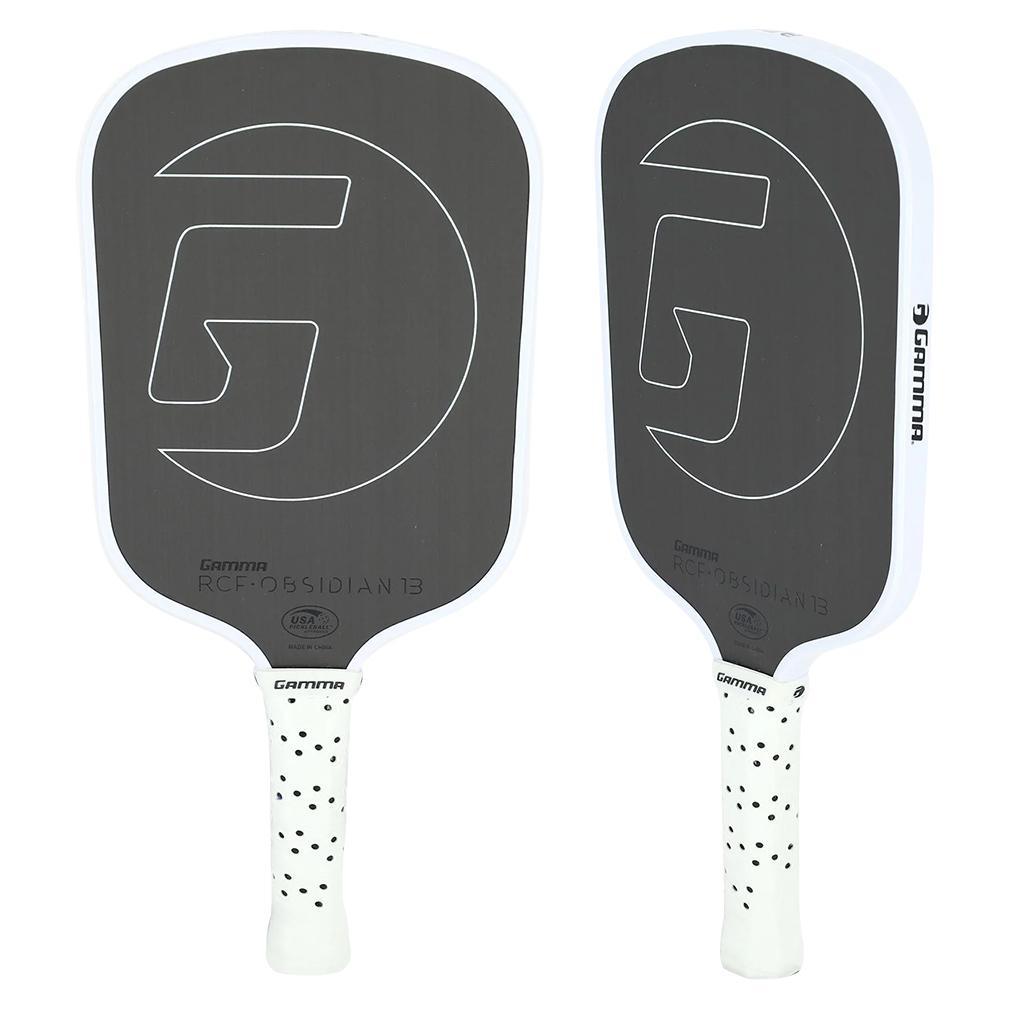 RCF Obsidian 13 Pickleball Paddle White Pickleball Paddles GAMMA