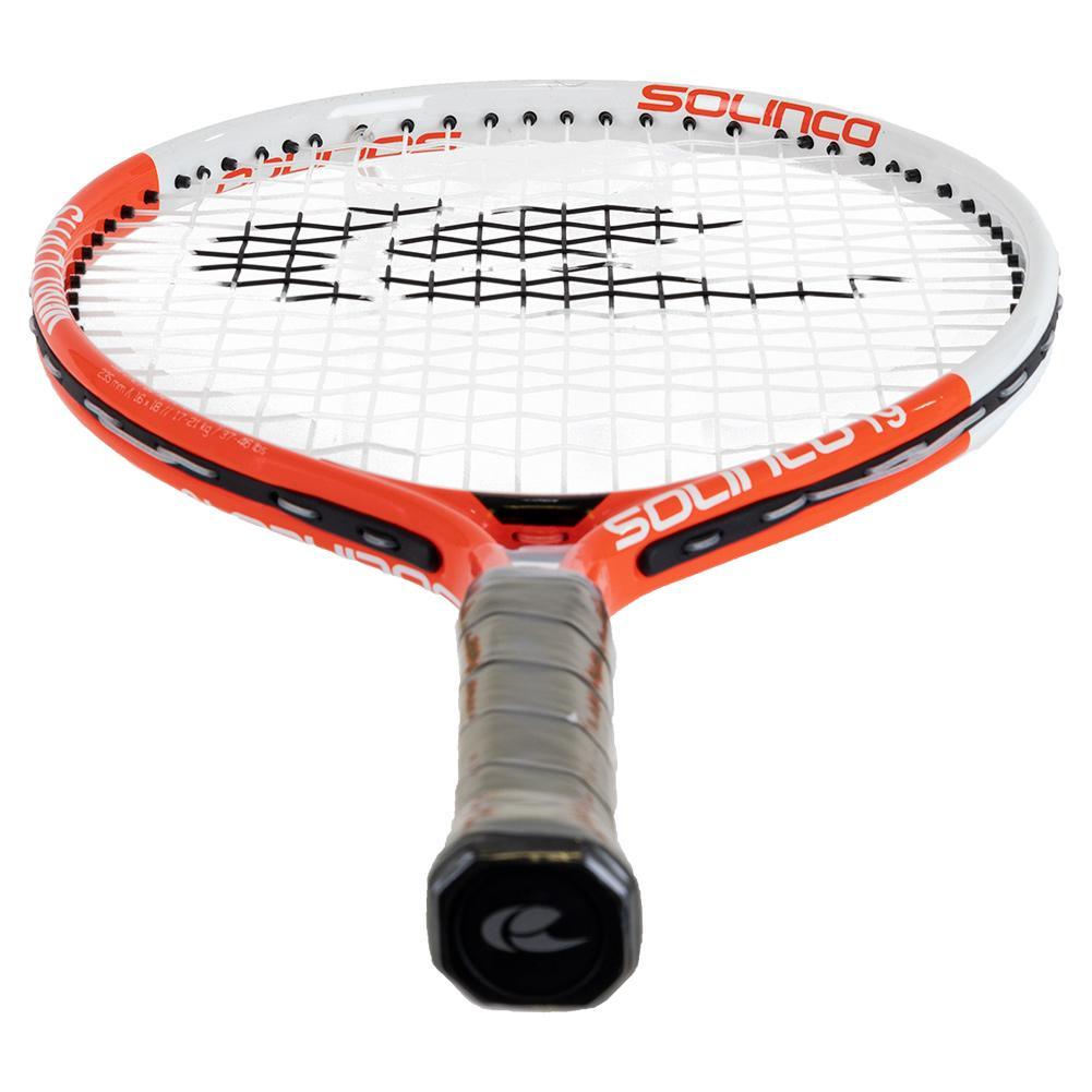 Shadow 19 Inch Aluminum Junior Racquet White and Red Racquets SOLINCO
