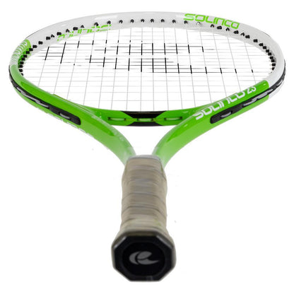 SHADOW 23 Inch Aluminum Junior Racquet White and Green Racquets SOLINCO