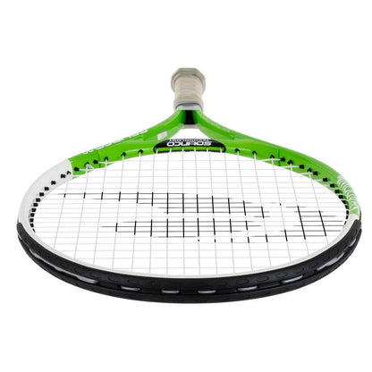SHADOW 23 Inch Aluminum Junior Racquet White and Green Racquets SOLINCO