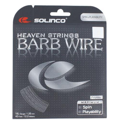 Barb Wire 16L 1.25MM Tennis String Strings SOLINCO