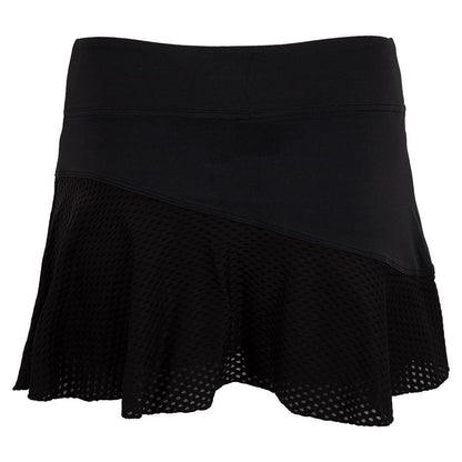 Women's Multi Panel Tennis Skort Womens Apparel LIJA Black XS