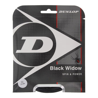 Black Widow Tennis String Strings DUNLOP 18