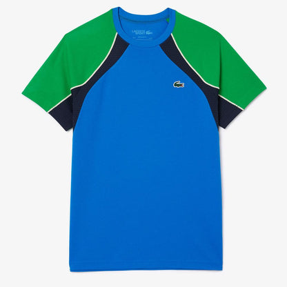 Men`s Ultra Dry Tennis Crew LACOSTE SMALL Blue