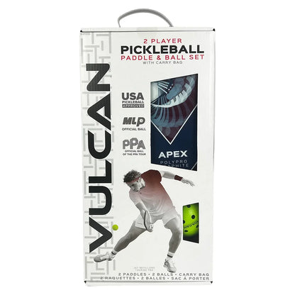 Apex Pickleball Paddle Set VULCAN