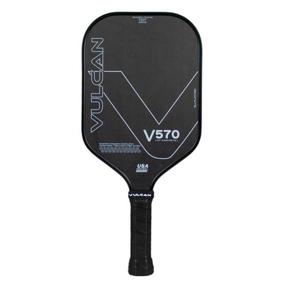 V570 16mm CF2 Pickleball Paddle Black Pickleball Paddles VULCAN