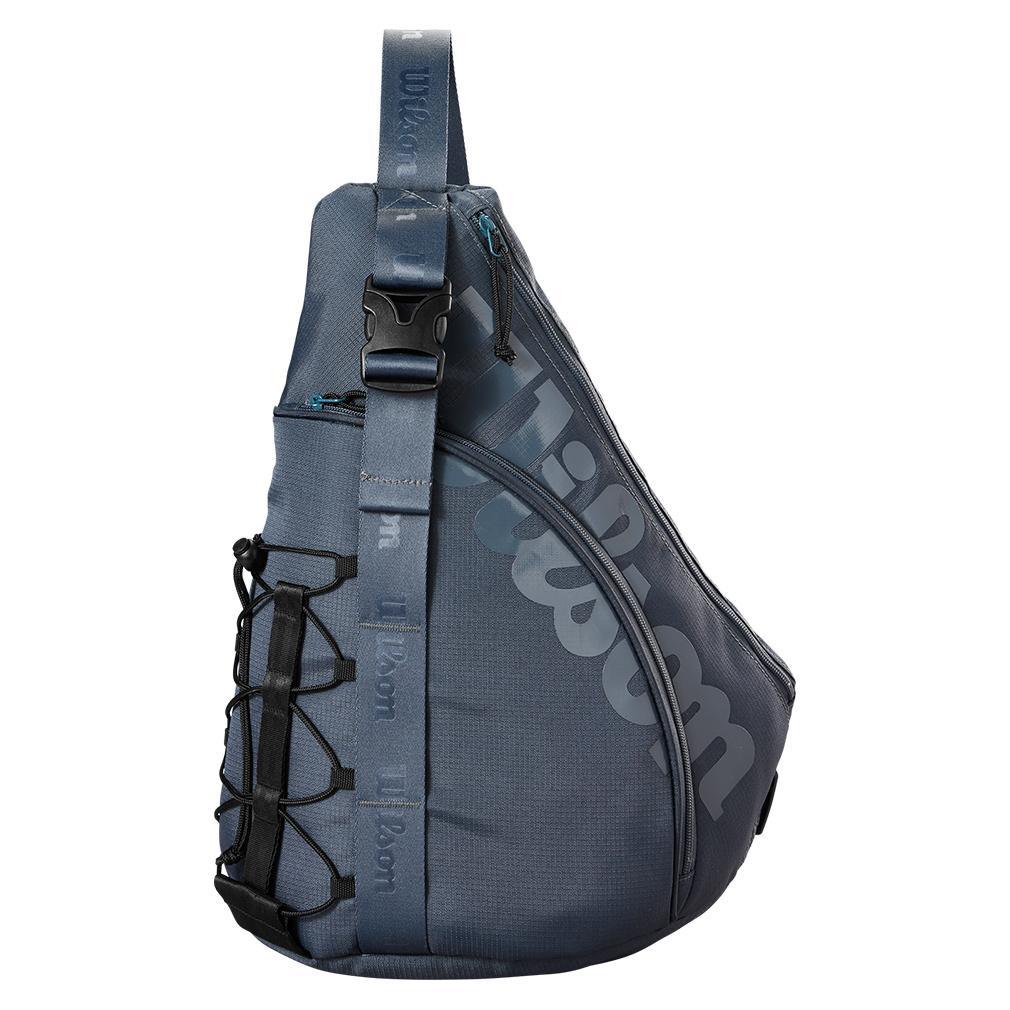 Triangle Pickleball Sling Bag Navy PICKLEBALL BAGS AND BACKPACKS WILSON