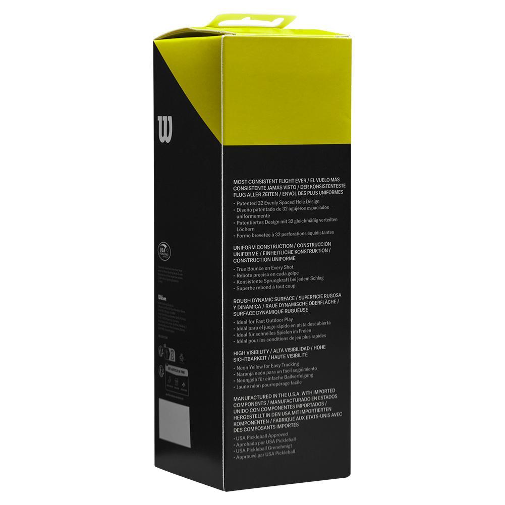 Tru 32 Pickleball 3 Pack Yellow PICKLEBALLS WILSON