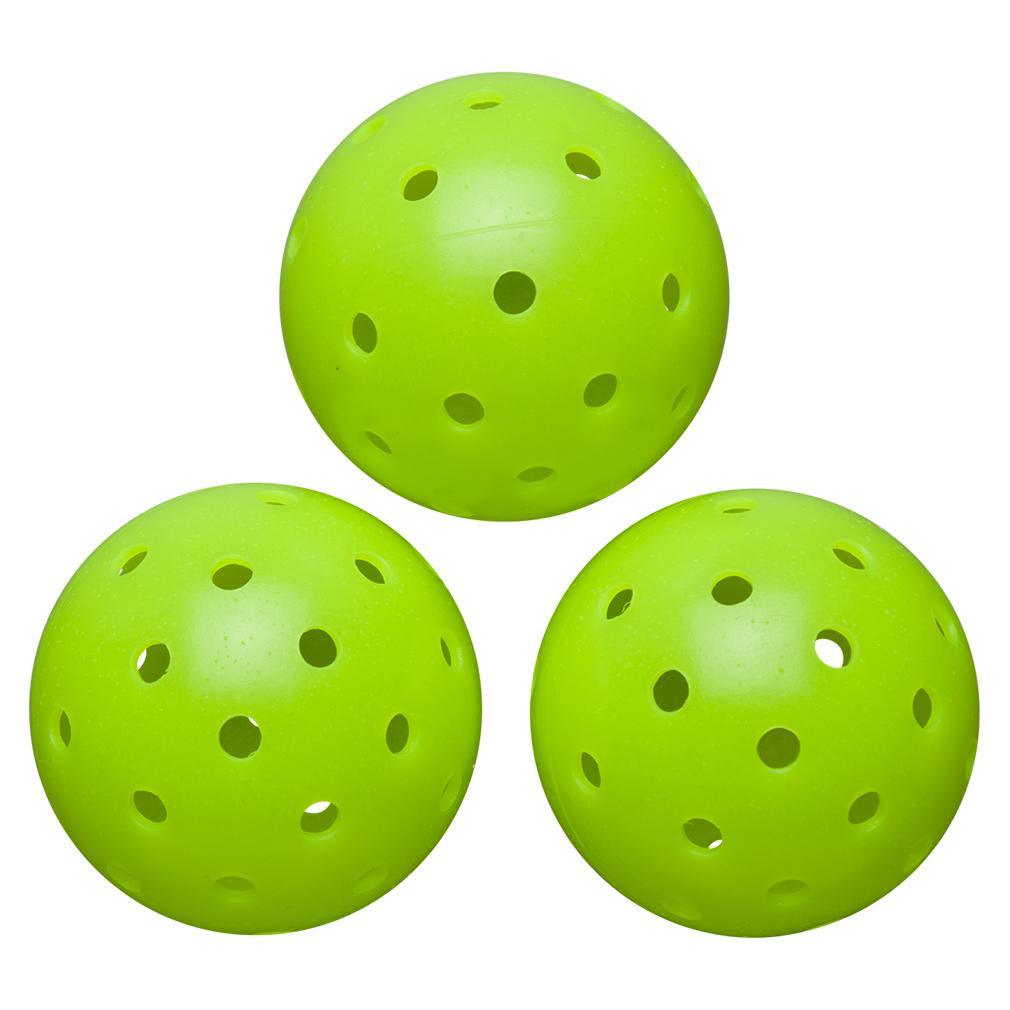 Max 40 Outdoor Pickleball 3 Pack Green PICKLEBALLS WILSON