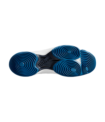 Wilson Hurakn Pro White/Wilson Red/D V Blue 2024 Padel Shoes Zapatillas Wilson 42