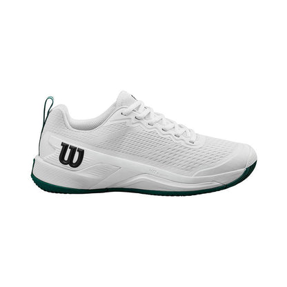 Men's Rush Pro 4.5 Tennis Shoes White and Aventurine Top Tennis Shoes WILSON