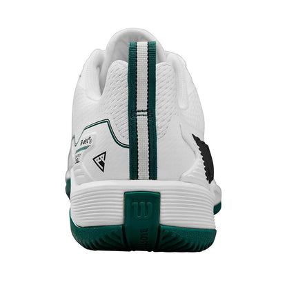 Men's Rush Pro 4.5 Tennis Shoes White and Aventurine Top Tennis Shoes WILSON