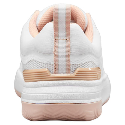 Women`s Pickle Pro Pickleball Shoes White and Cameo Rose WOMENS SHOES WILSON