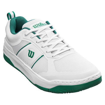 Men`s Pickle Pro Pickleball Shoes White and Bosphorus SHOES WILSON