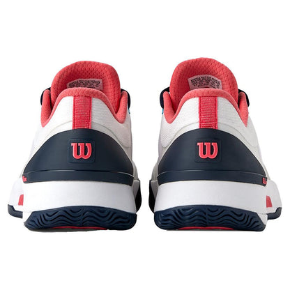 Women`s Intrigue Tour Tennis Shoes White and Navy Blazer WILSON