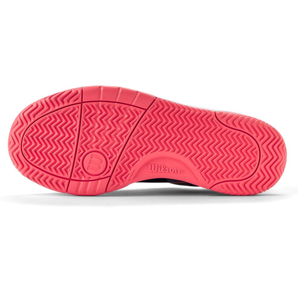 Women`s Pickle Pro Pickleball Shoes Navy Blazer and Dubarry WILSON