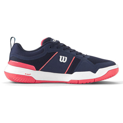 Women`s Pickle Pro Pickleball Shoes Navy Blazer and Dubarry WILSON