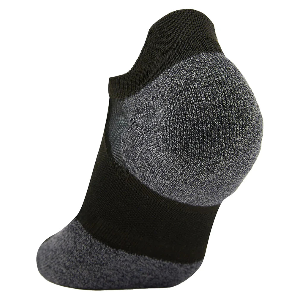 Experia TECHFIT Light Cushion No Show Tab Multisport Socks Black Solid THORLO