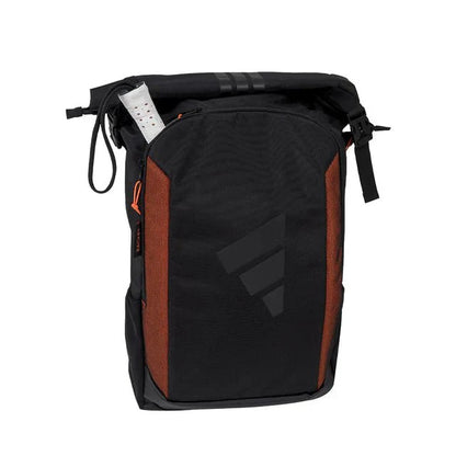 ADIDAS MULTIGAME Black/Orange 3.4 2025 Padel Backpack Padel Bag Adidas