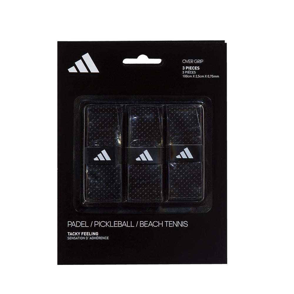 ADIDAS Set Overgrip 3X Accessories Adidas Única Negro