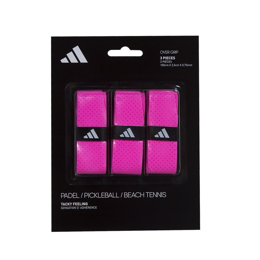 ADIDAS Set Overgrip 3X Accessories Adidas Única Rosa