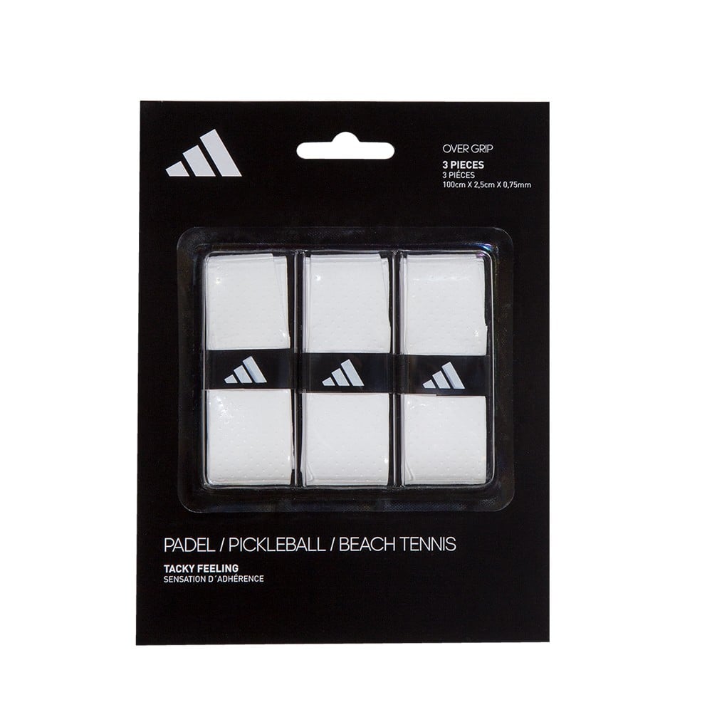 ADIDAS Set Overgrip 3X Accessories Adidas Única Blanco